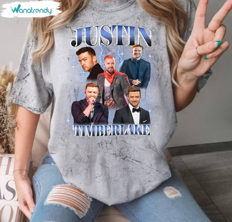 Justin Timberlake Shirt, Forget Tomorrow World Tour T Shirt Crewneck Sweater
