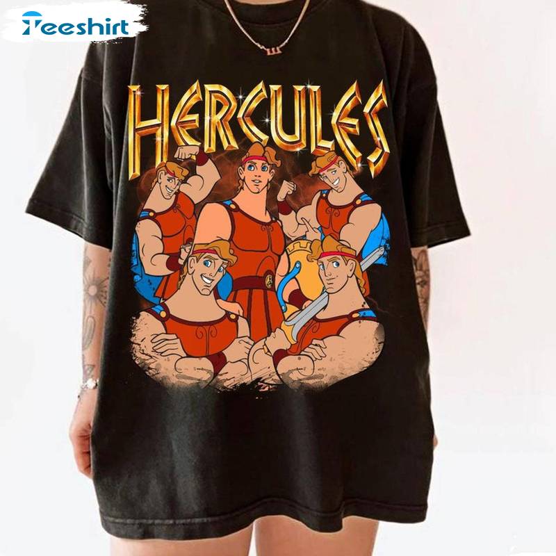 Awesome Disney Hercules Shirt, Unique Disney Short Sleeve Tee Tops