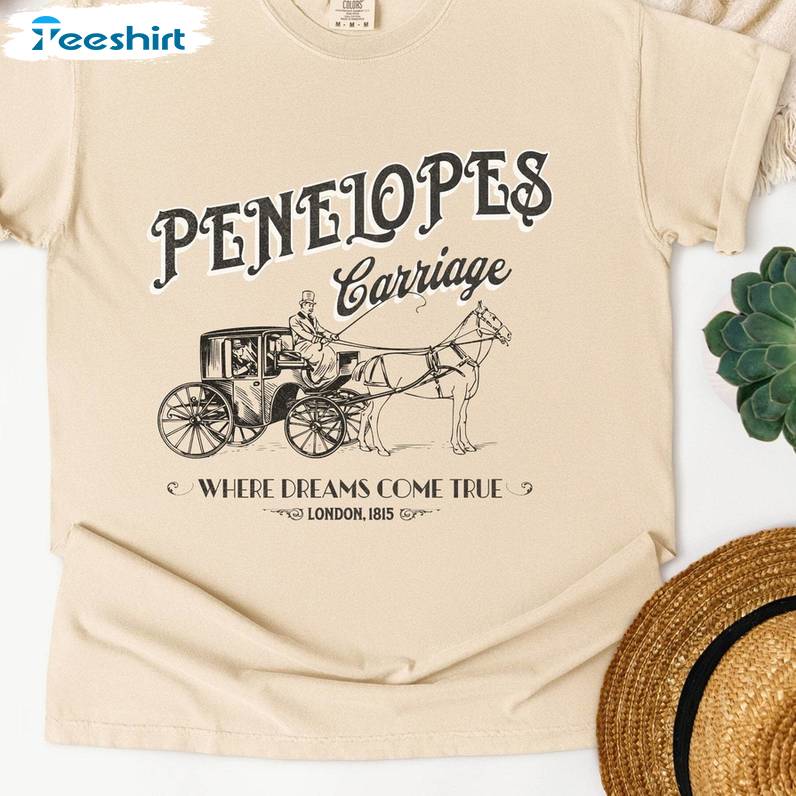 Fantastic Penelopes Carriage Sweatshirt , Limited Penelope And Colin Bridgerton Shirt Tank Top