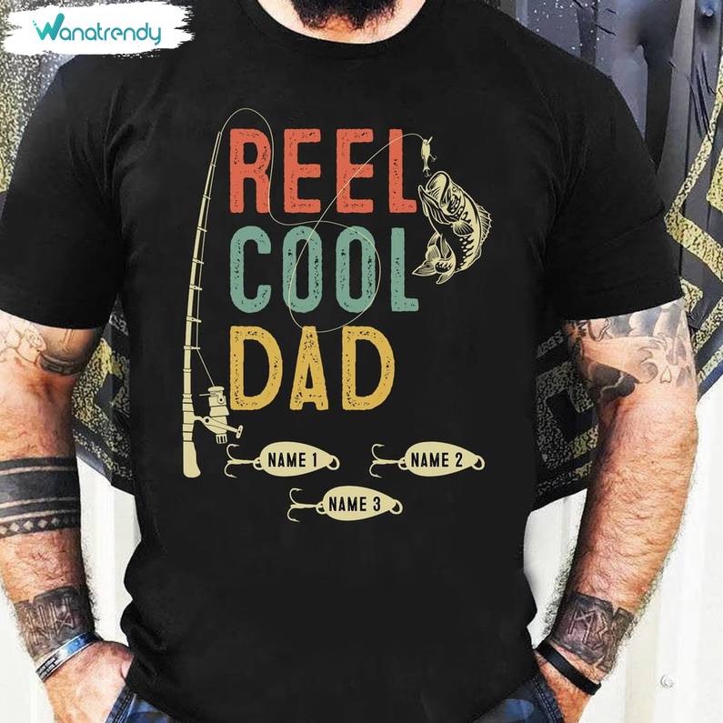 Creative Fishing Sweatshirt , Limited Reel Cool Dad Shirt Long Sleeve
