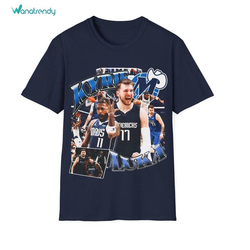 Creative Luka Doncic Shirt, New Rare Basketball Short Sleeve Crewneck
