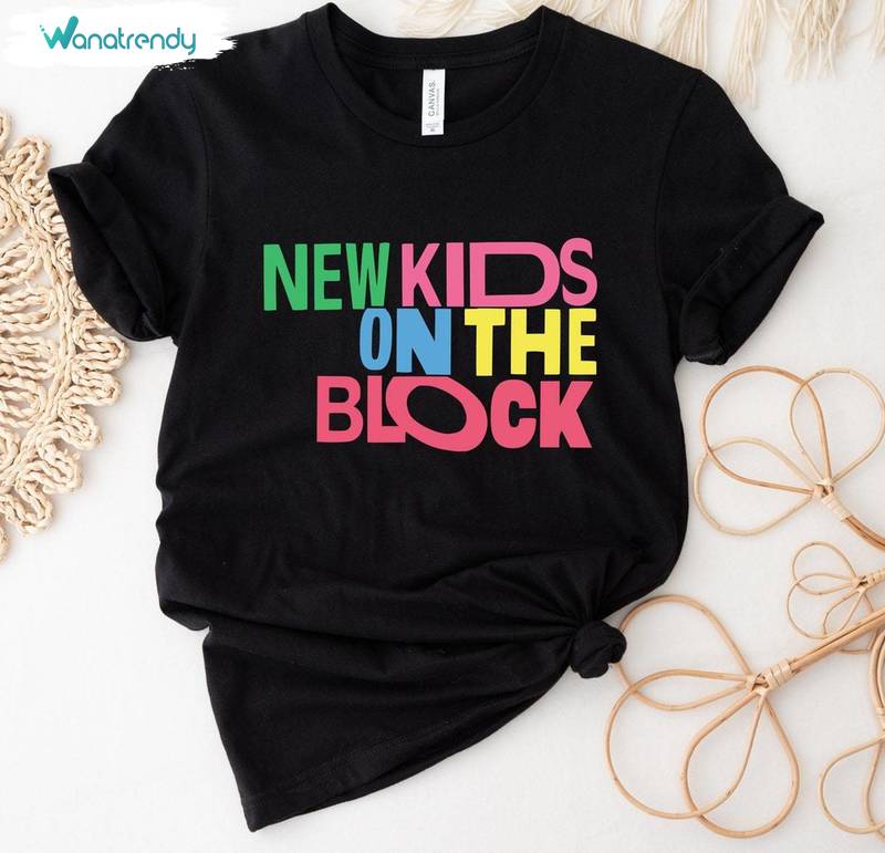Unique New Kids On The Block Shirt, Creative Nkotb Group Crewneck Long Sleeve