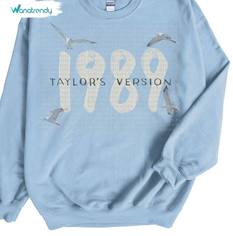 Limited 1989 Taylors Version Shirt, New Album Swiftie Unisex Hoodie Short Sleeve