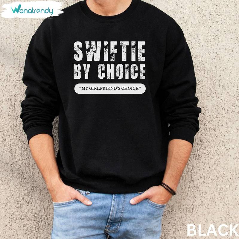 Trendy Swiftie Eras Tour Unisex Hoodie, New Rare Swiftie By Choice Shirt Long Sleeve