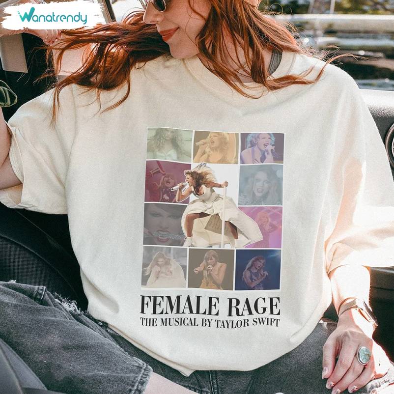 New Rare Feminine Rage Shirt, The Eras Tour Paris Unisex T Shirt Unisex Hoodie