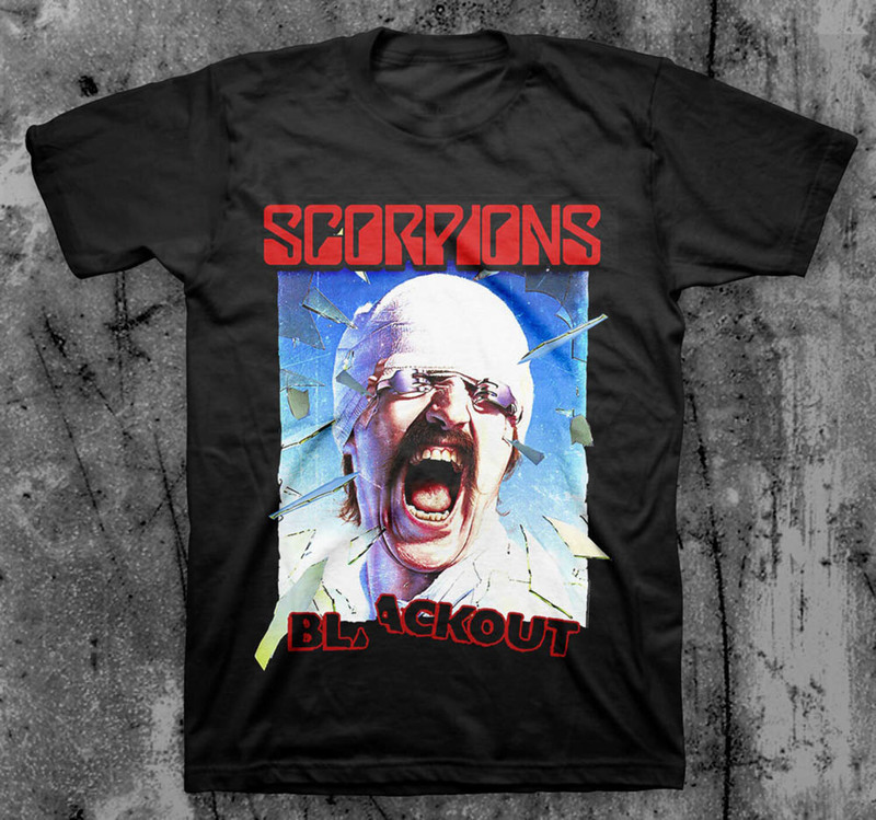 Scorpions Band German Rock Music Shirt