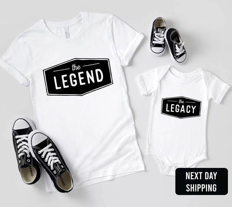 The Legend And The Legacy Matching Set For Dad And Son