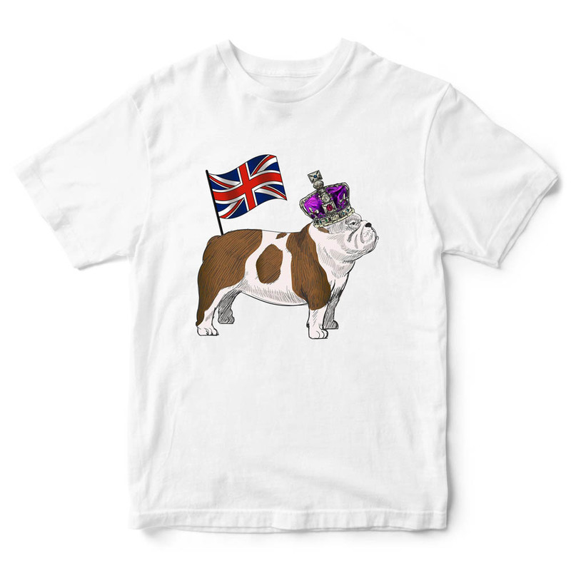 Funny British Bulldog Coronation Shirt For All People