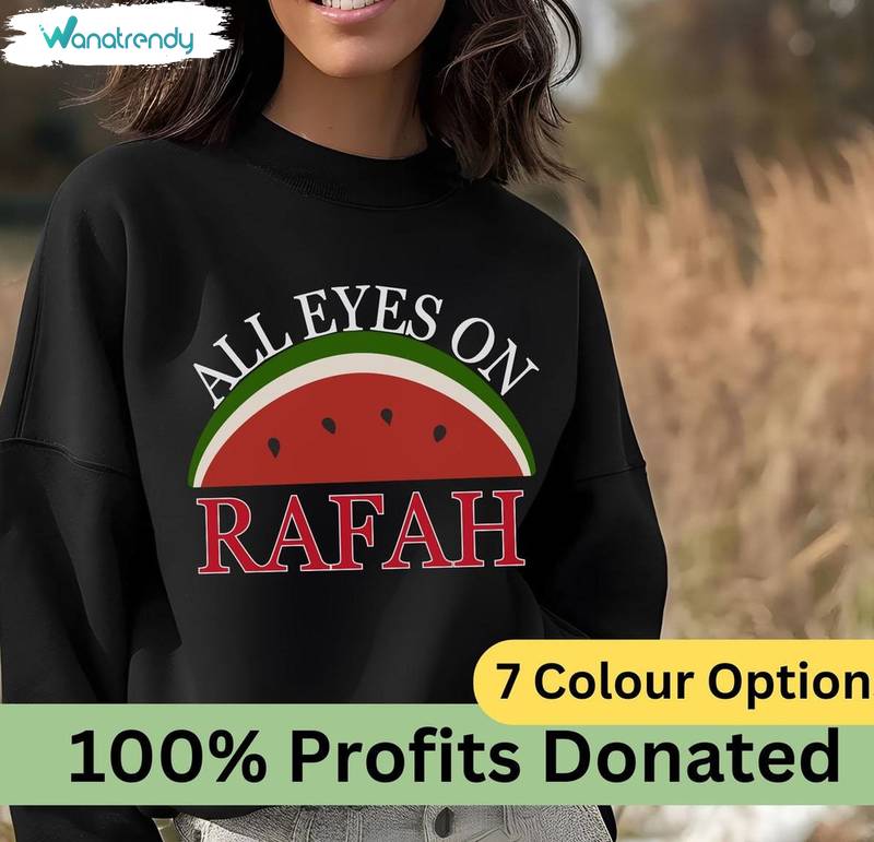 The Is Not A Watermelon Sweatshirt , New Rare All Eyes On Rafah Neutral Shirt Hoodie