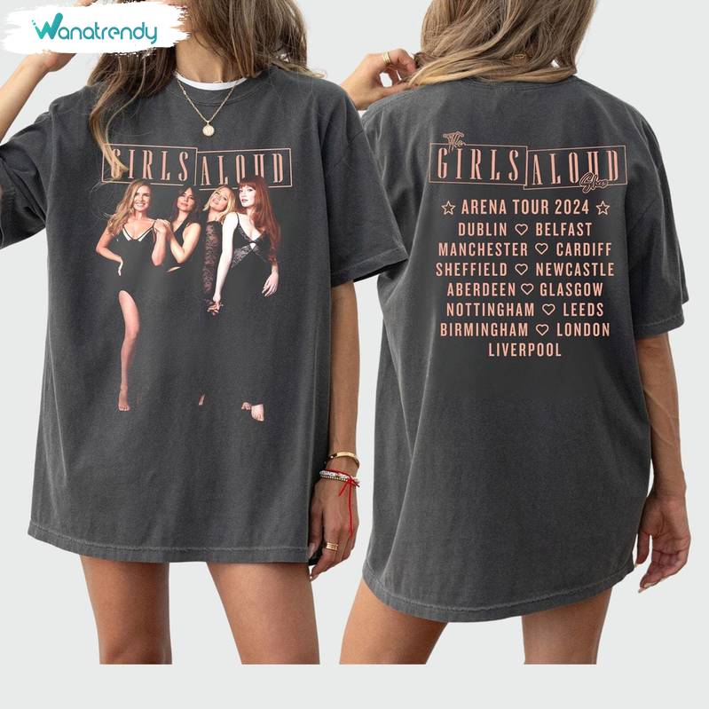 Girls Aloud Comfort Shirt, Unique Sweatshirt Unisex Hoodie For Music Lover
