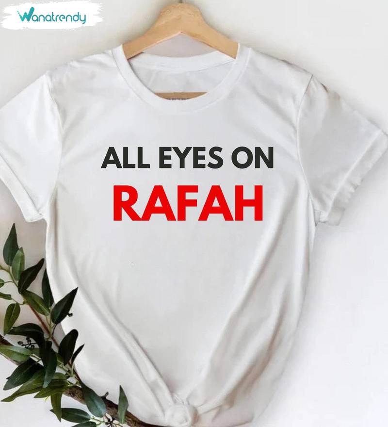 Awesome Human Rights Long Sleeve , Limited All Eyes On Rafah Shirt Tank Top