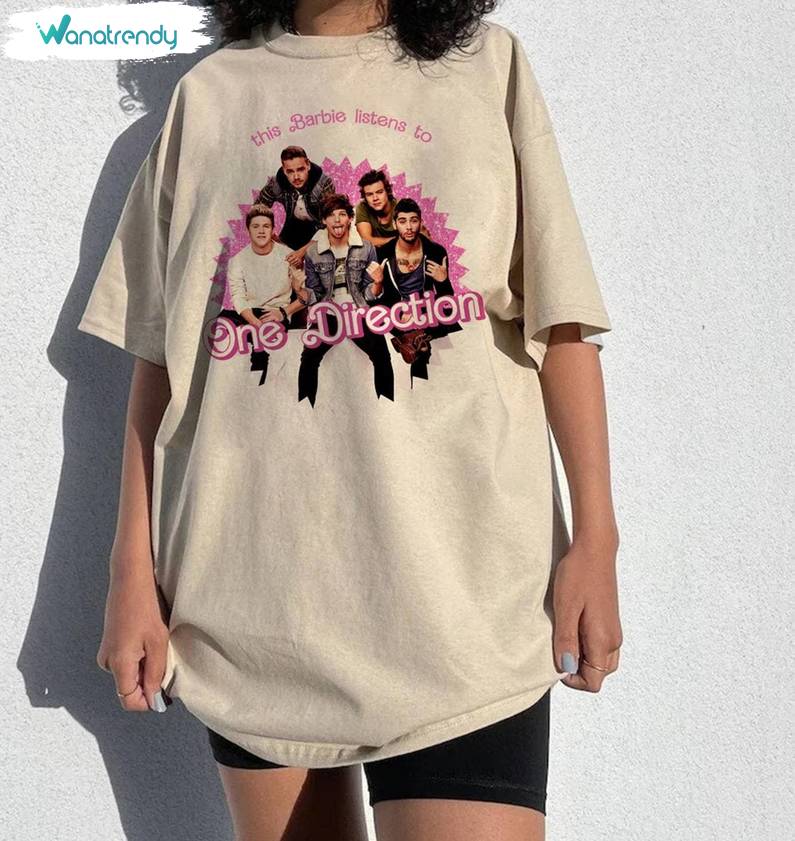 This Barbie Listens To One Direction Sweatshirt , Comfort One Direction Shirt Crewneck