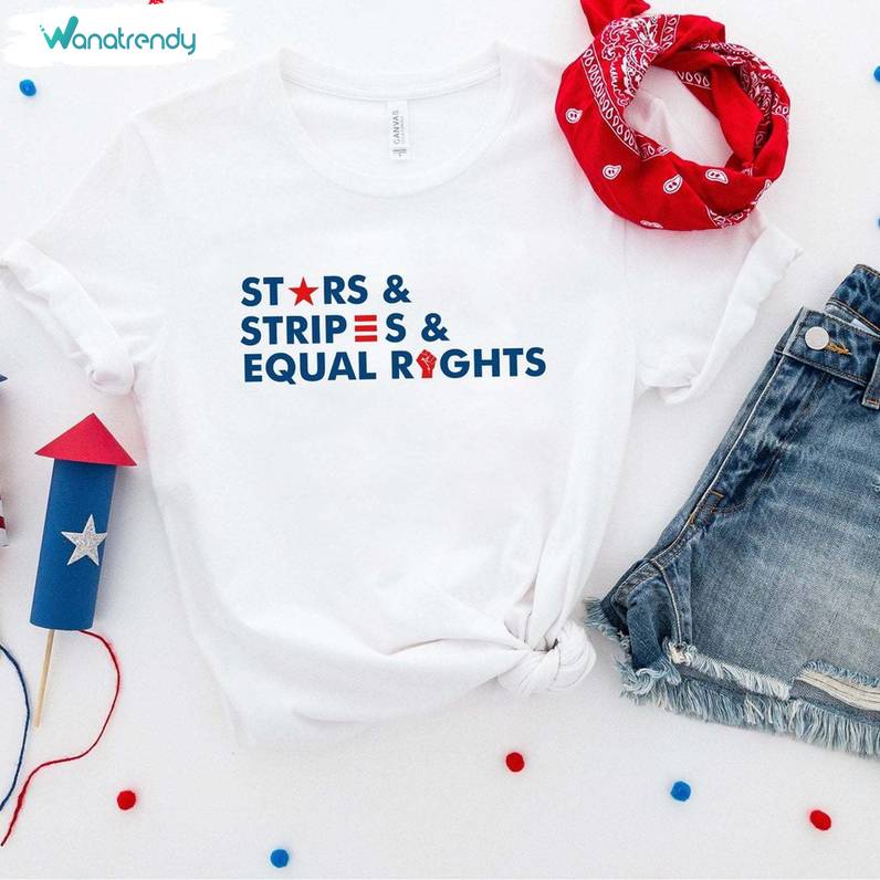 Equal Rights Sweatshirt , Comfort Stars Stripes And Reproductive Rights Shirt Tank Top