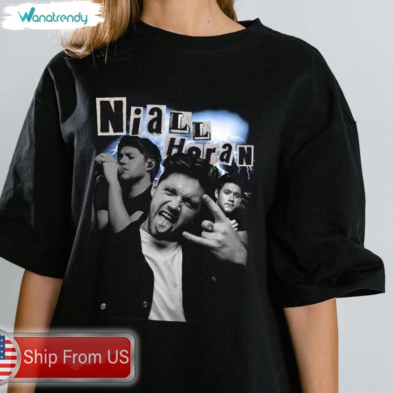 Groovy Niall Gildan Concert Sweatshirt, Limited Niall Horan Shirt Long Sleeve