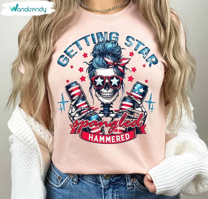 Independence Day Unisex Hoodie, Limited Getting Star Spangled Hammered Shirt Tank Top