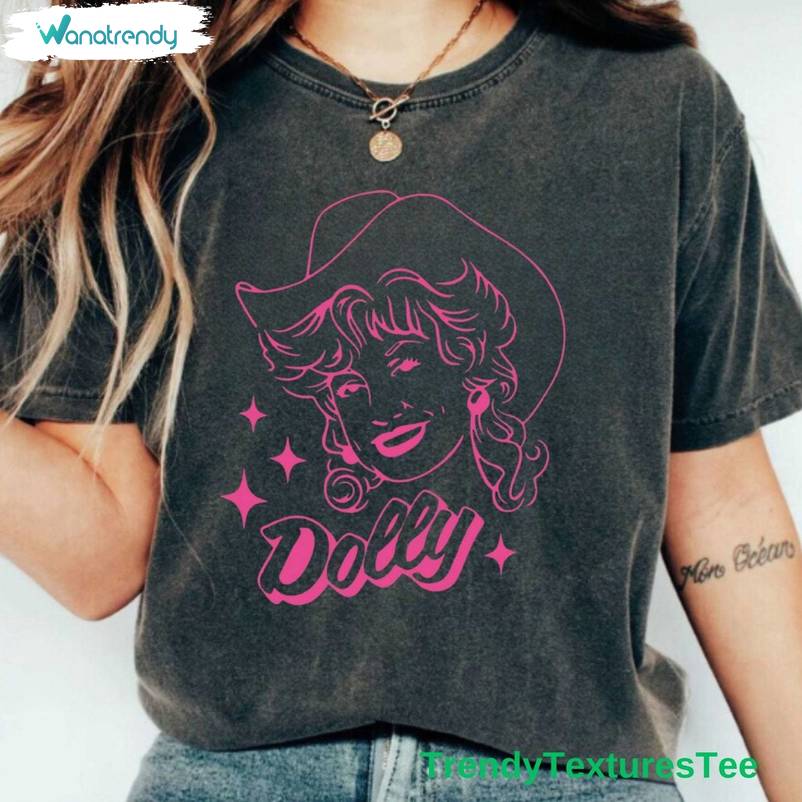 Comfort Colors Dolly Unisex Hoodie, Cool Design Dolly Parton Shirt Tee Tops