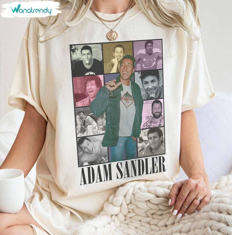 Adam Sandler Comfort Shirt, Creative Adam Sandler The Eras Tour Long Sleeve Tee Tops