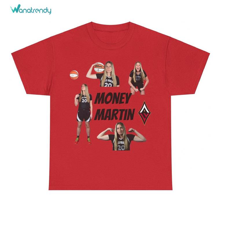 Creative Kate Martin Shirt, Money Martin Must Have Unisex Hoodie Short Sleeve