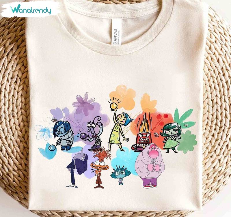 Inside Out Characters Shirt, Pixar Today Is A Core Memory Day Unisex T Shirt Tee Tops