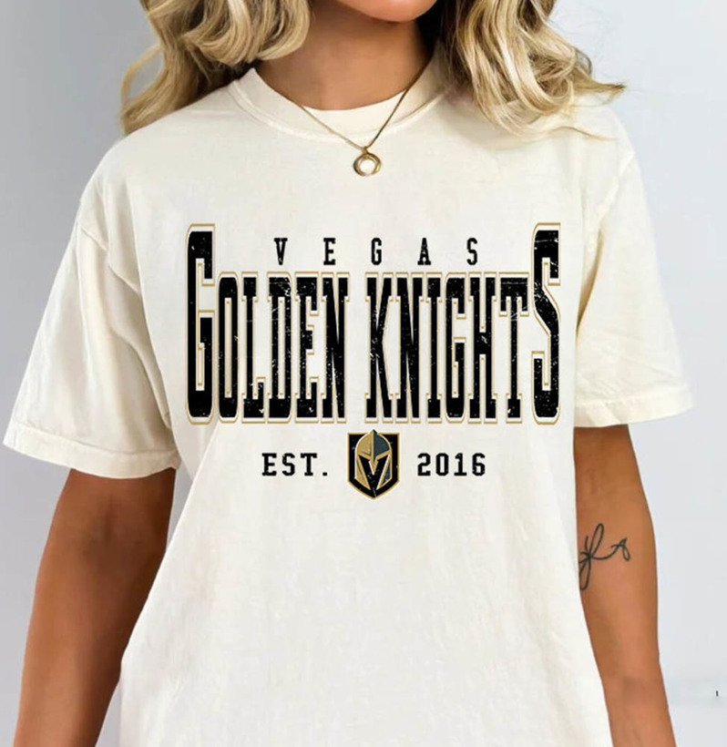 Vegas Golden Knights Vintage Shirt For Hockey Fan