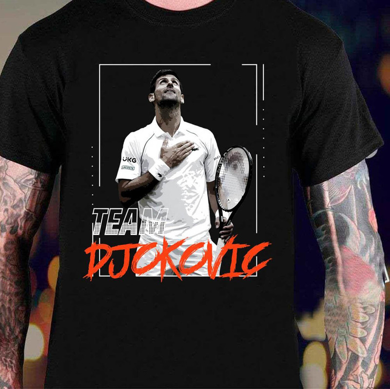 New Novak Djokovic Team Trendy Shirt For Fan