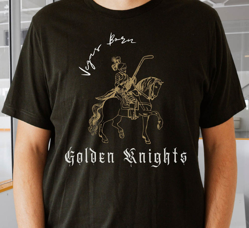 Golden Knights Dad Las Vegas Born Shirt