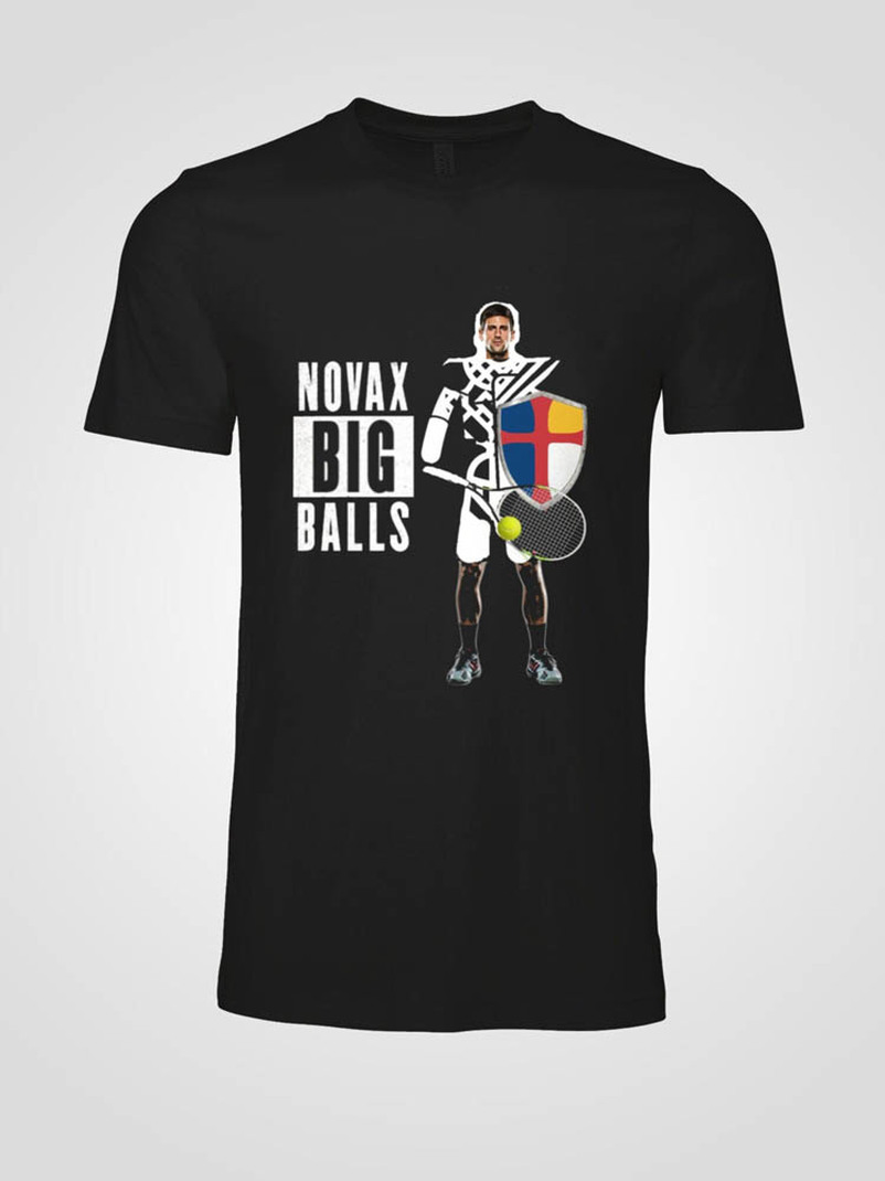 Novax Big Balls Funny Djokovic Shirt