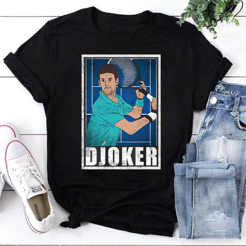 Djokovic Tennis Funny Shirt Vintage Style