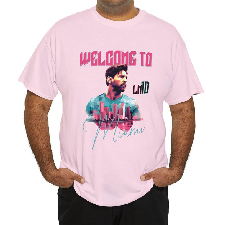 Welcome To Inter Miami Lionel Messi Shirt For Soccer Fan