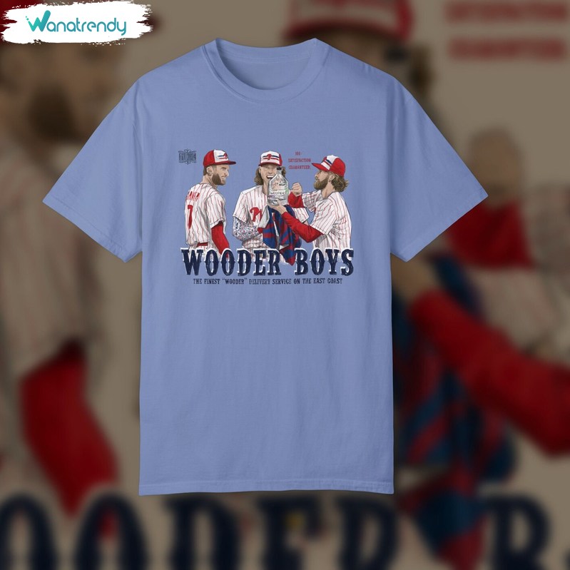 Trendy Wooder Boys Shirt, Cool Team Long Sleeve T-Shirt