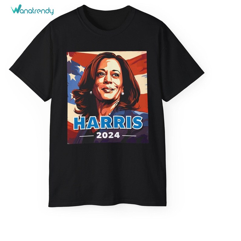 Kamala Harris For President Shirt, America Election Crewneck T-Shirt
