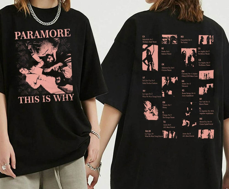 This Is Why Tour Hayley Williams Paramore Shirt