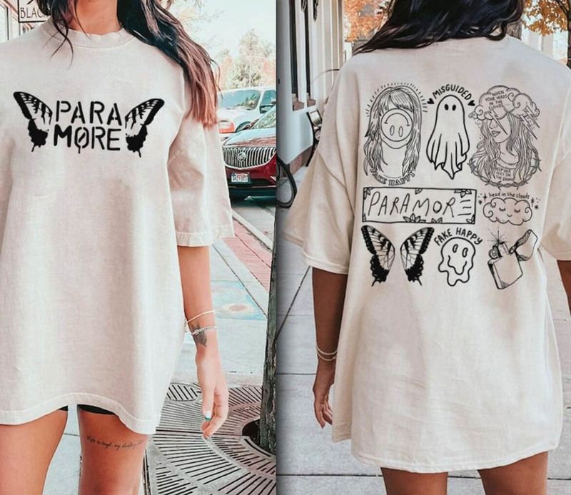 Retro Paramore Tattoo 2023 Shirt Cool Design