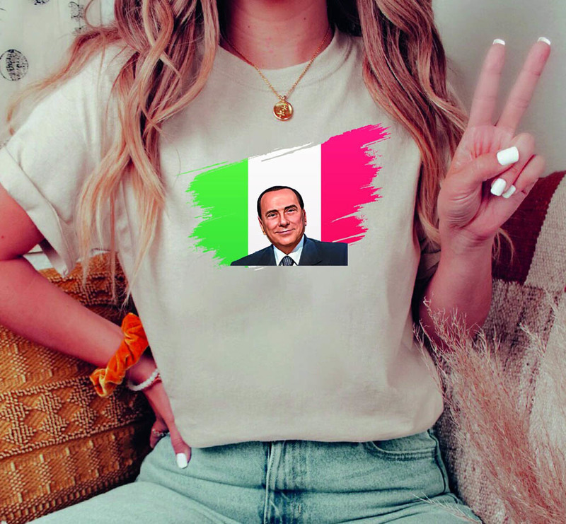 Pray For Silvio Berlusconi Italian Shirt