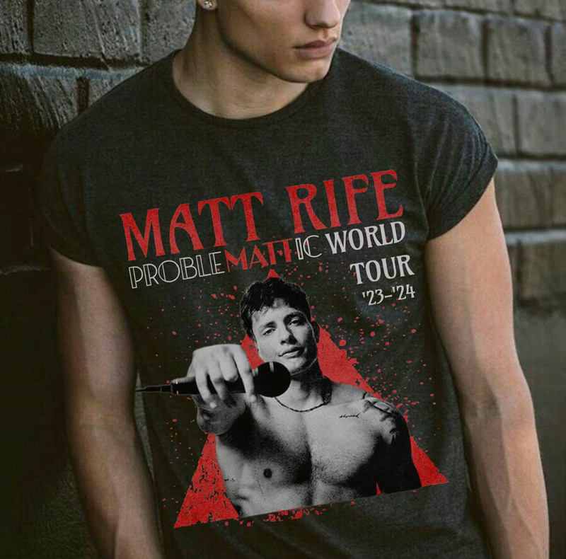 Best Selling Matt Rife Problemattic World Tour Shirt