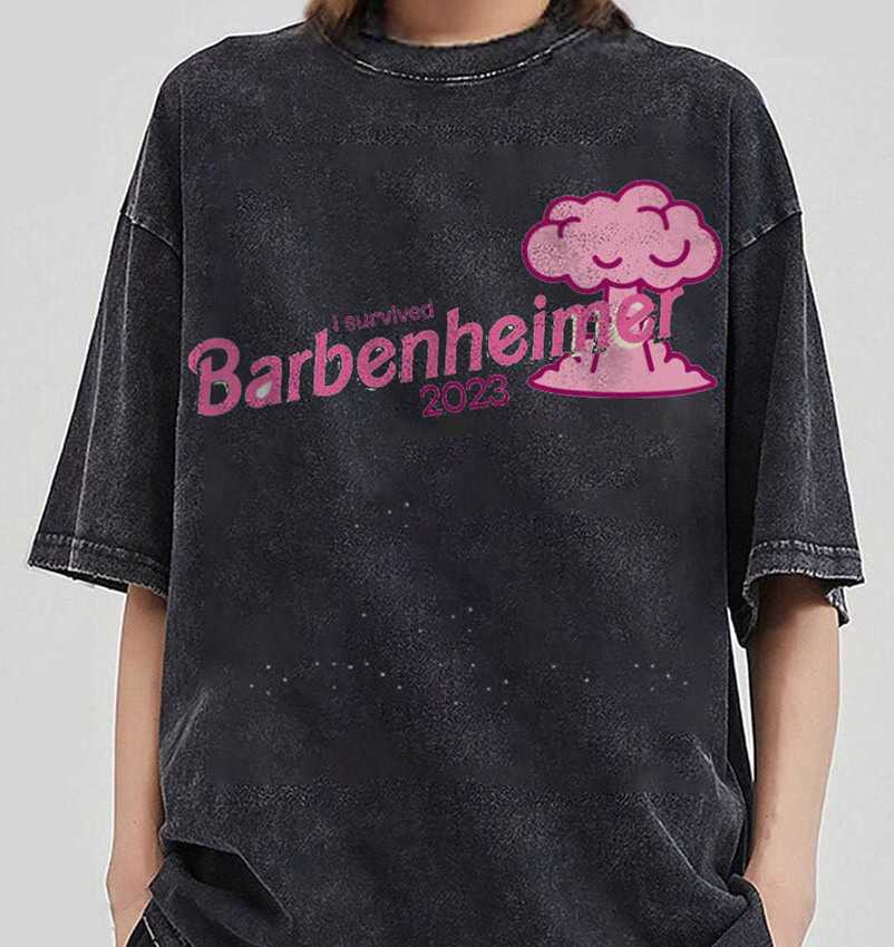I Survived Barbenheimer Barbie Movie Oppenheimer Trendy Shirt