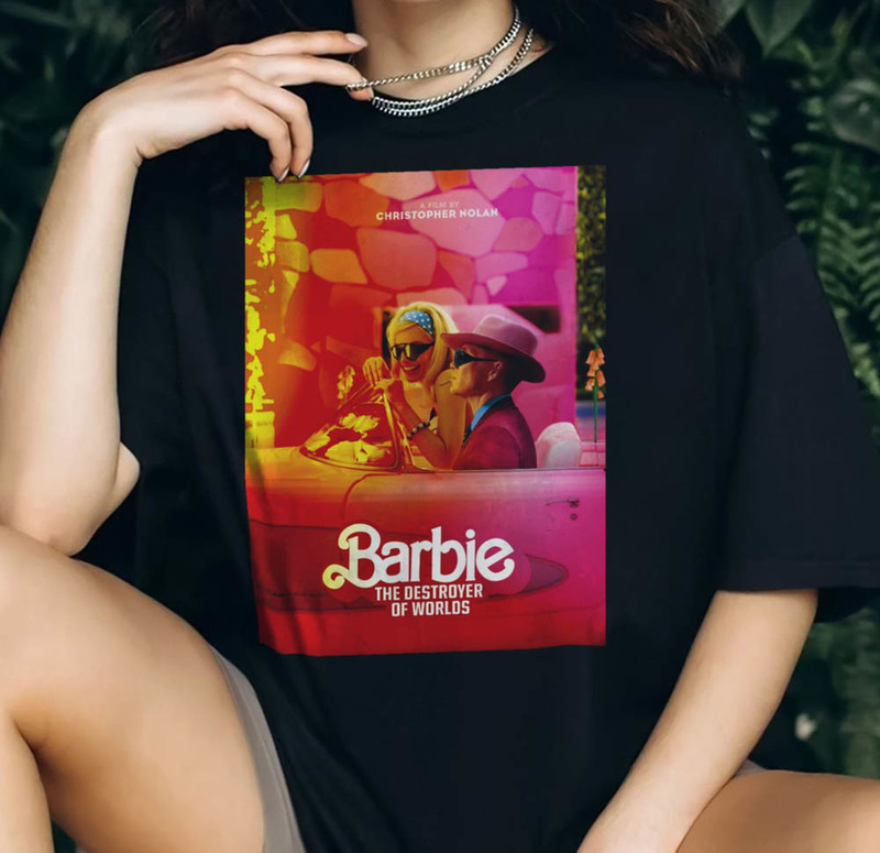 Barbie The Destrover Of The World Barbieheimer Active Shirt