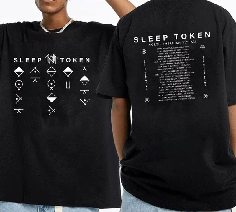 Sleep Token Band Rock Music World Tour 2023 Shirt For Fan