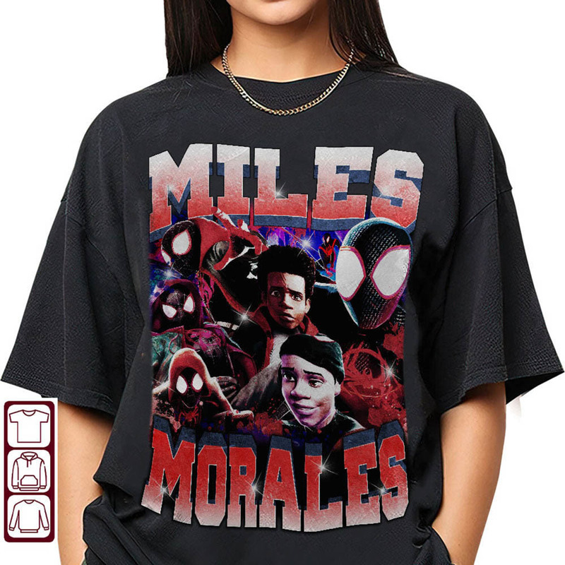 Miles Morales Vintage Shirt For Spider Man Lover