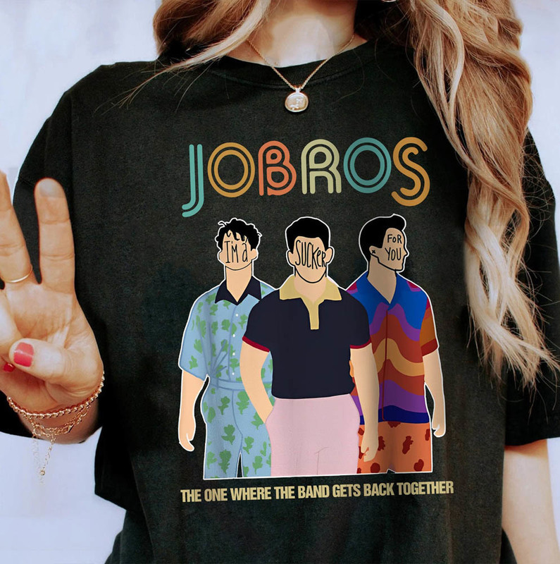 Jonas Brothers Band Nick Joe Kevin Jonas Shirt