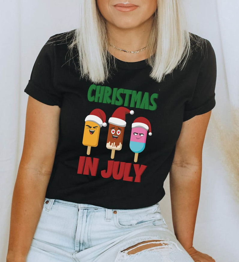 Retro Christmas In July Cute Shirt