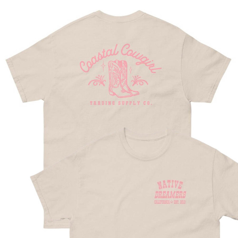 Coastal Cowgirl Trendy Shirt, Limited Unisex Hoodie Tee Tops