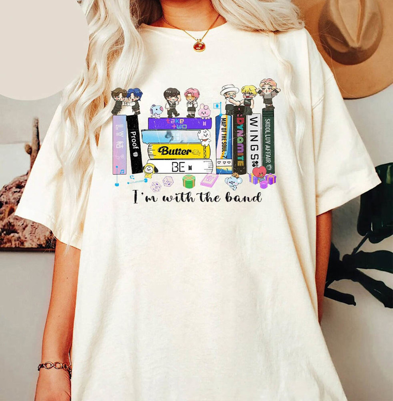 I'm With The Band 10th Anniversary Shirt, Bangtan Take Two Unisex T-Shirt Unisex Hoodie