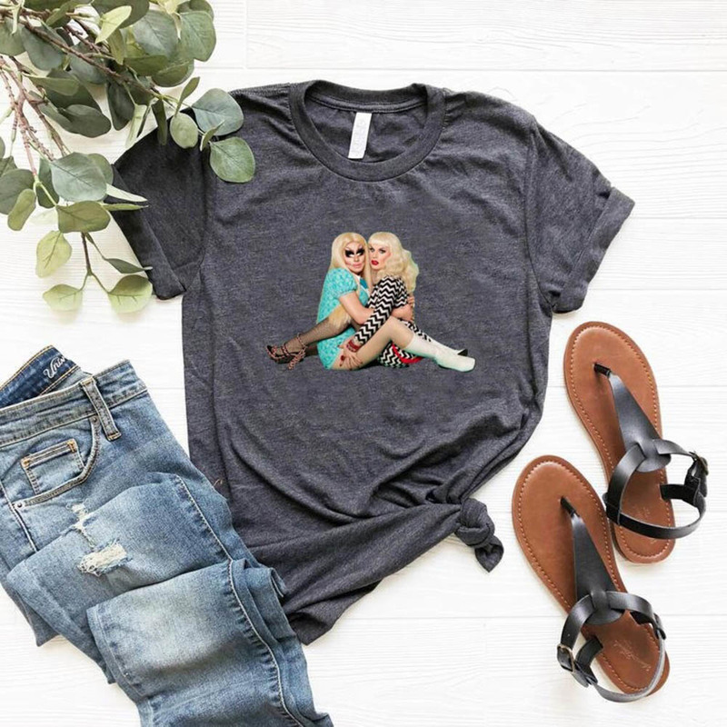 Trixie And Katya Vintage Sweatshirt, Unisex T-Shirt For Fan