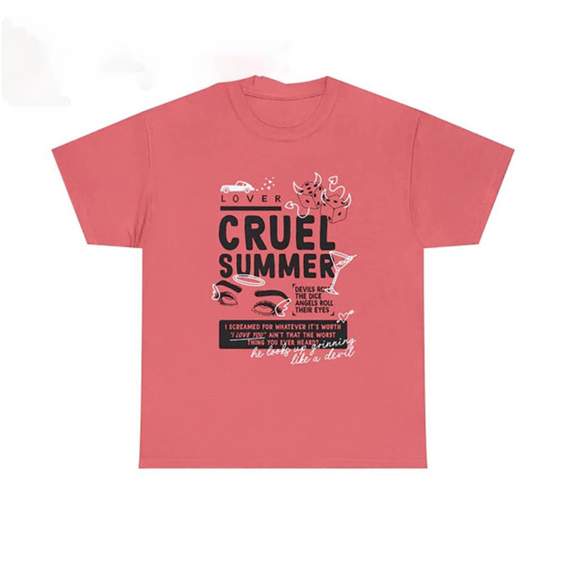 Cruel Summer Shirt For Lover Taylor , Eras Tour Unisex T-Shirt Long Sleeve