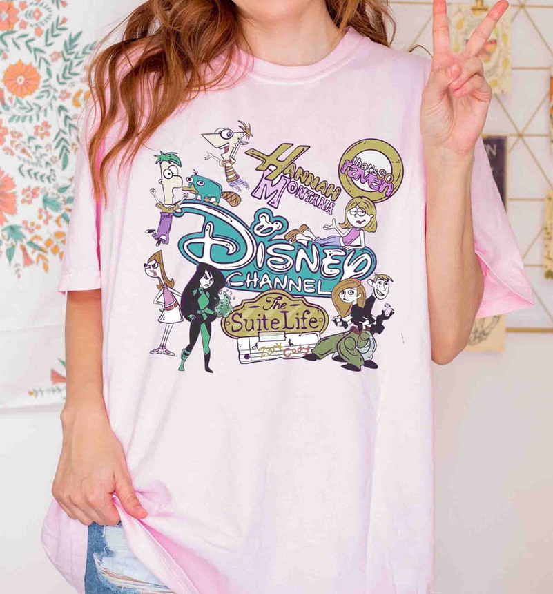 Disney Channel Funny Shirt, Emotions Of Lizzie Mcguire Unisex Hoodie Long Sleeve