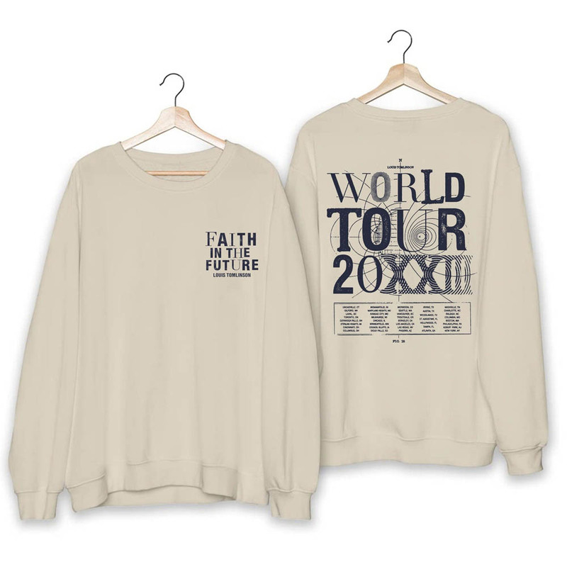 Faith In The Future World Tour 2023 North America Louis Tomlinson Sweat  Shirt
