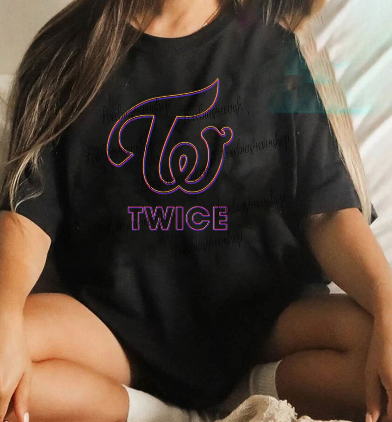 Kpop Twice Logo Shirt, Twice Ready To Be Tour Crewneck Sweatshirt For Fandom
