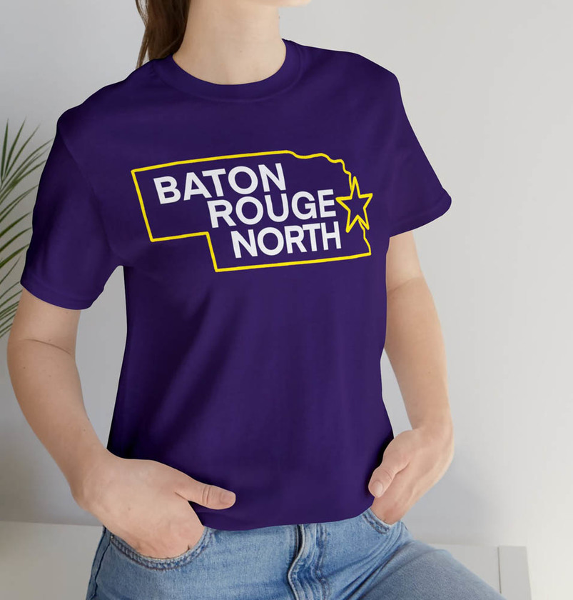 Lsu Omaha Baton Rouge North Shirt, Lsu Tigers Unisex Hoodie Sweater