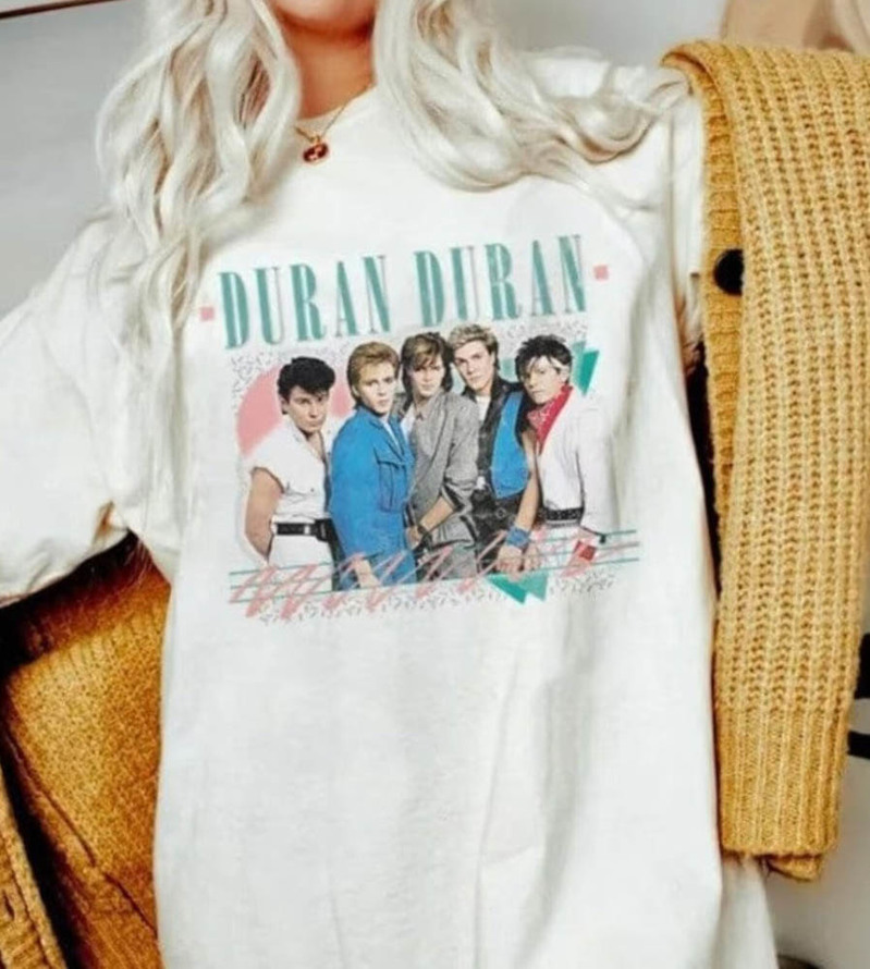 Vintage Duran Duran Shirt, Music Trendy Unisex Hoodie Sweatshirt